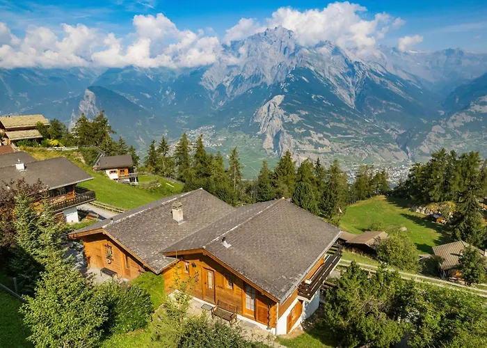 Freya - 6 Pers - Au Calme - Jolie Vue Fey (Nendaz)