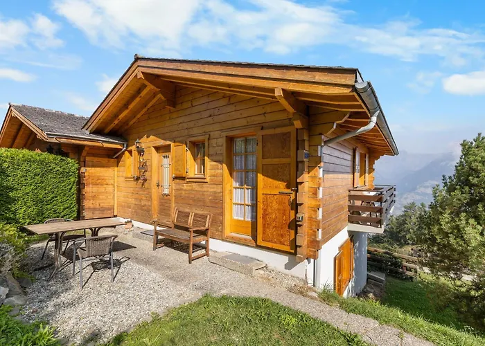 Freya - 6 Pers - Au Calme - Jolie Vue Chalet Fey (Nendaz)