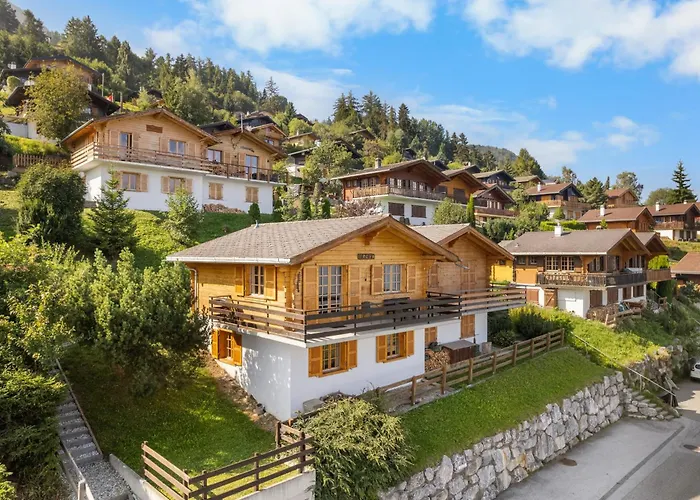 샬레 Freya - 6 Pers - Au Calme - Jolie Vue Fey (Nendaz)